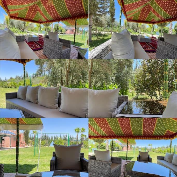 Ferme De Vacances Avec Une Grande Villa A Marrakech Marrakesh Exterior photo